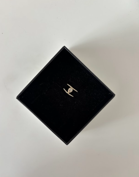 DOUBLE LAYER OVAL RING  - The Vault