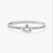 SAOIRSE CLADDAGH BANGLE