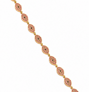 SANTORINI PINK EVIL EYE BRACELET