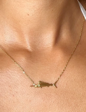 WILD TIDE SWORDFISH NECKLACE