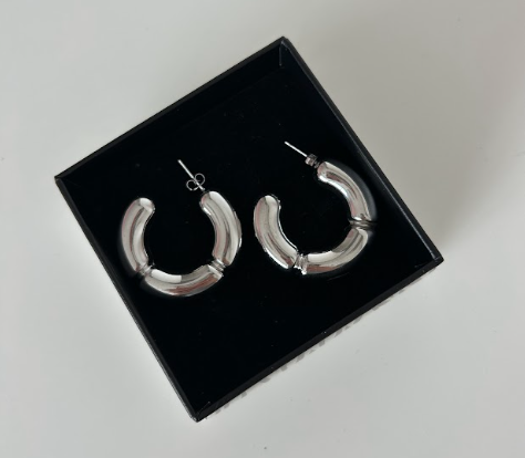 Gilded Grace Hoops - The Vault