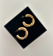 Gilded Grace Hoops - The Vault