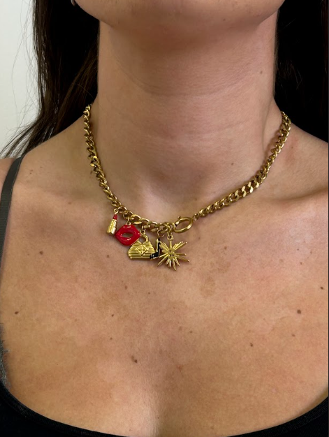 LUCKY 8 CHARM NECKLACE - The Vault