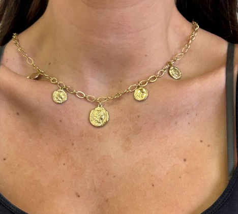 COIN CHARM NECKLACE - The Vault