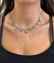 HEARTS WHISPER CHARM NECKLACE - The Vault