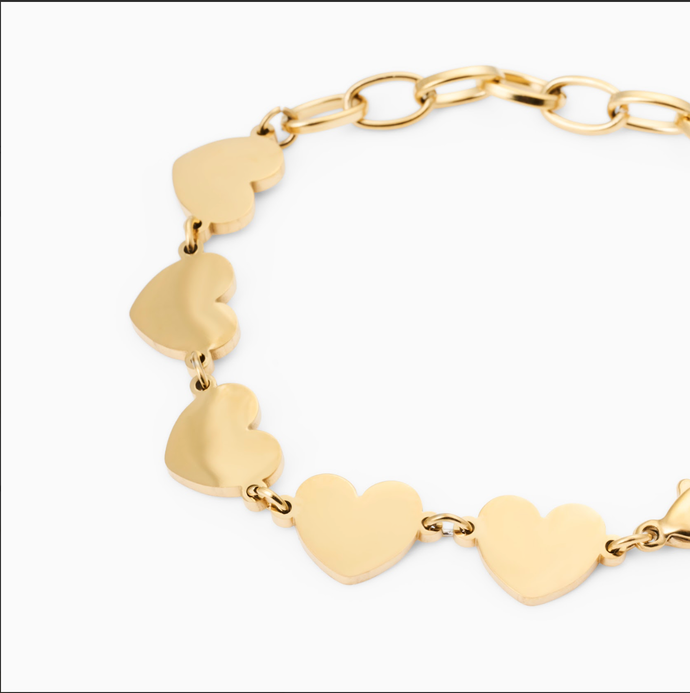 RACHEL GORRY TRUE HEART ENGRAVABLE BRACELET