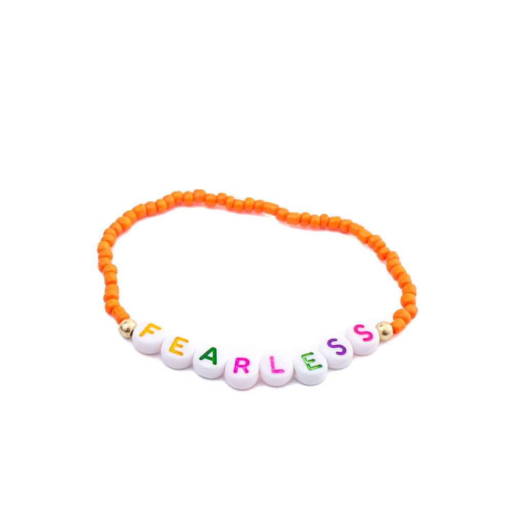 MULTICOLOUR FEARLESS BEADED BRACELET