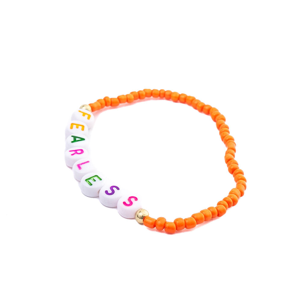 MULTICOLOUR FEARLESS BEADED BRACELET