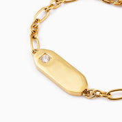 FOREVER YOURS ENGRAVABLE BAR BRACELET