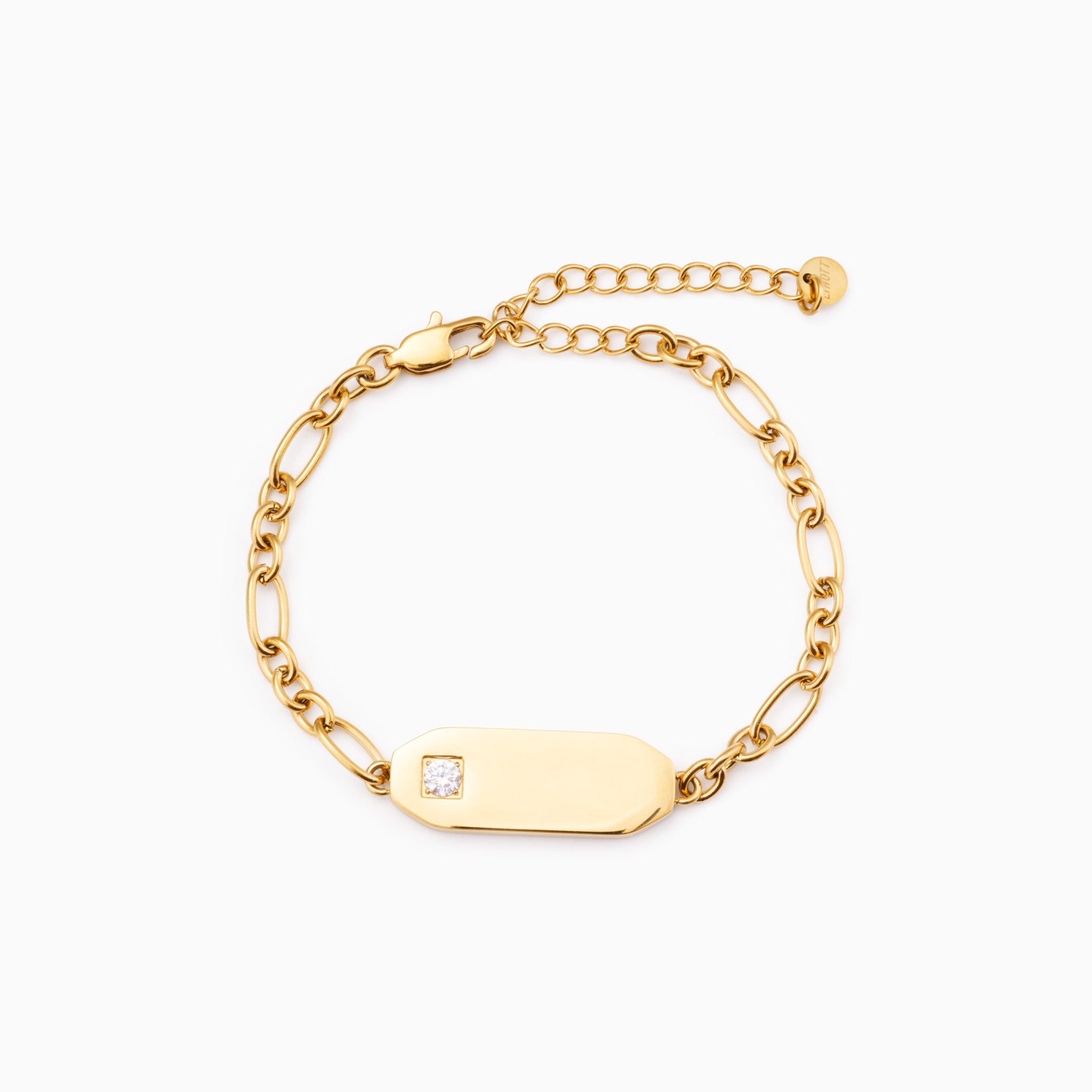 FOREVER YOURS ENGRAVABLE BAR BRACELET