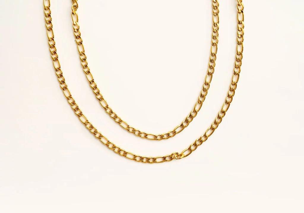 TWO TIMER LAYERED NECKLACE - Lynott Jewellery