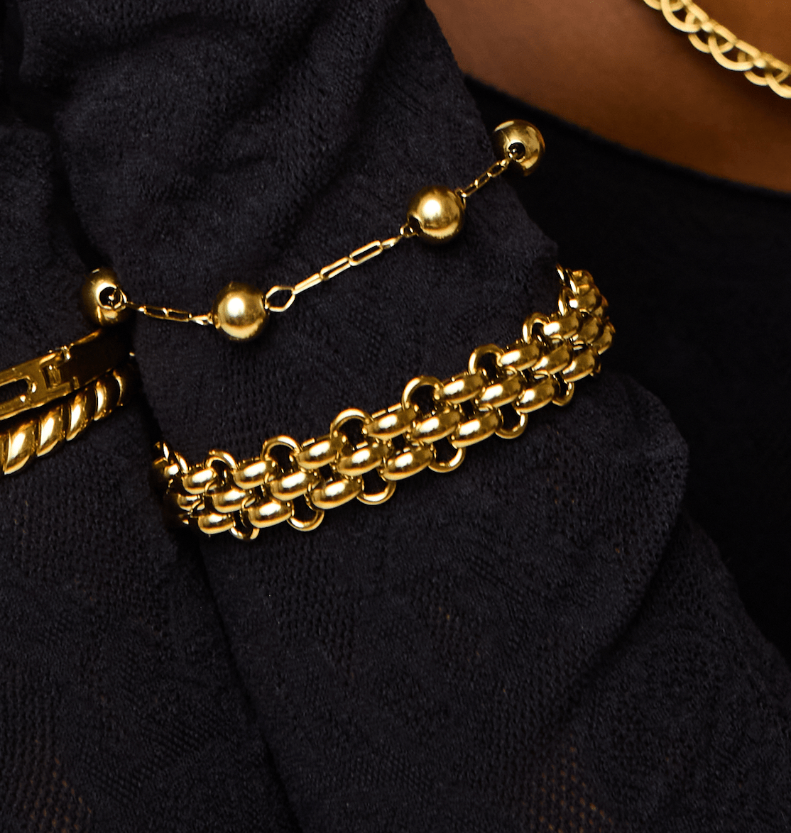 KATJIA MIA JASMINE BRACELET best gold plated tarnish and water resistant piece by Irish Jewellery brand - Lynott Jewellery