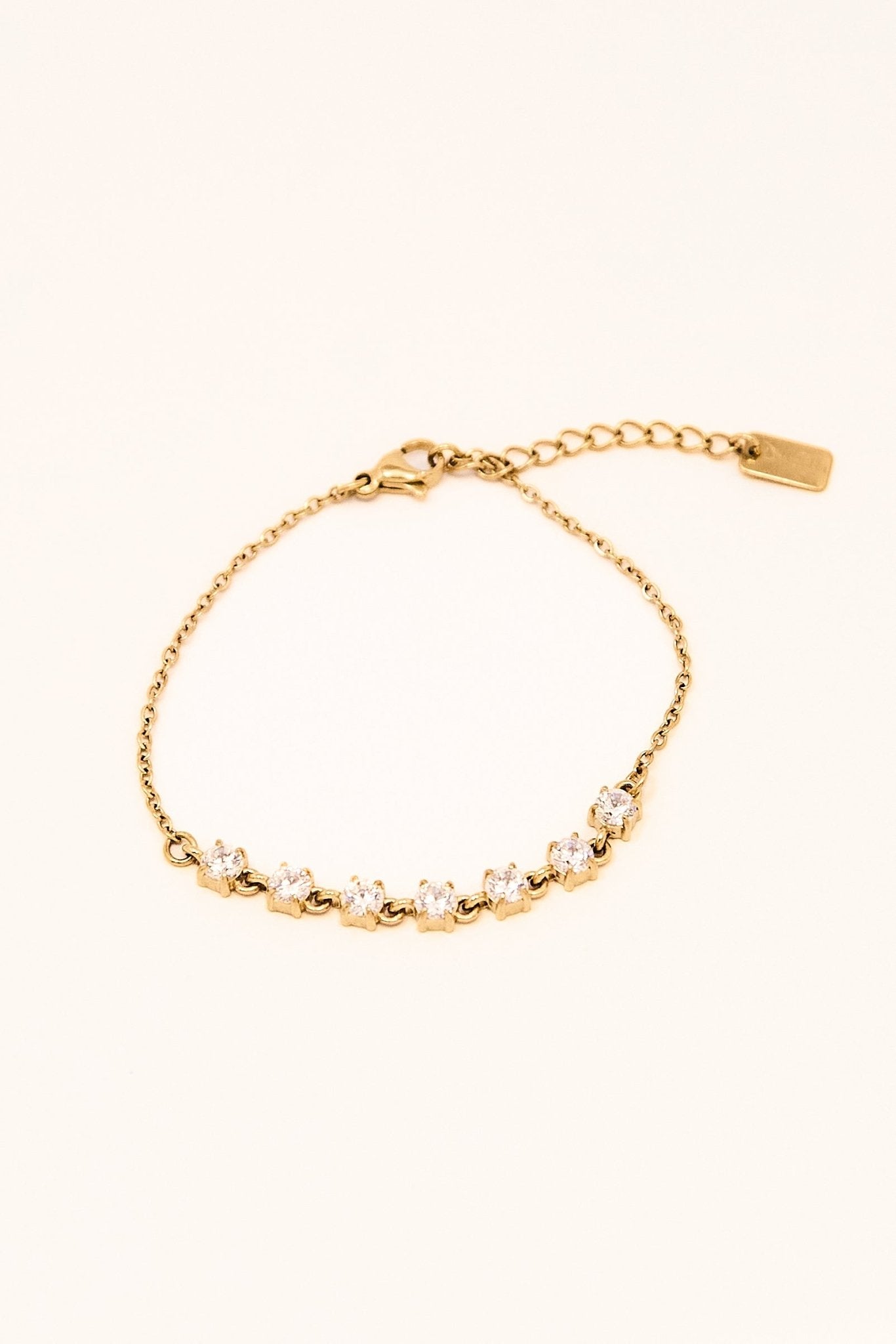KATJIA MIA ADORE ME BRACELET best gold plated tarnish and water resistant piece by Irish Jewellery brand - Lynott Jewellery
