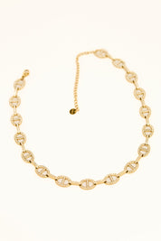 KATJA MIA NECKLACE best gold plated tarnish and water resistant piece by Irish Jewellery brand - Lynott Jewellery