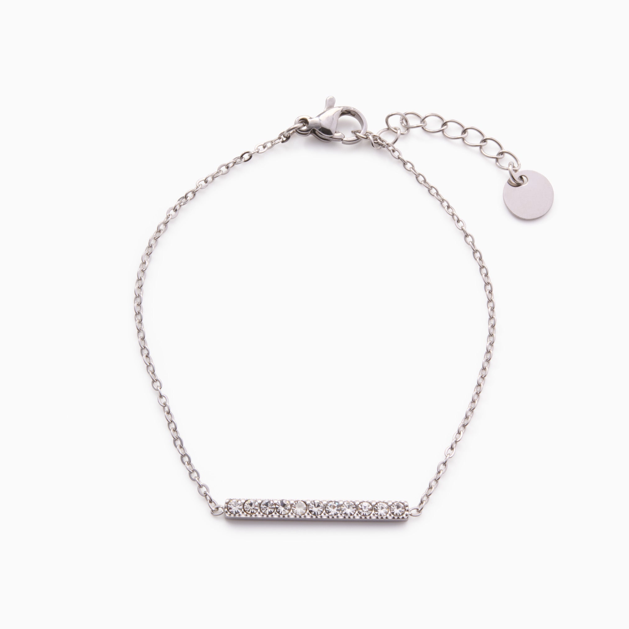 Ilusion Cross Necklace & Linear Luxe Bracelet Boxed Gift Set (Silver) best gold plated tarnish and water resistant piece by Irish Jewellery brand - Lynott Jewellery