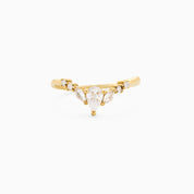 Soft Luxe Ring Set best gold plated tarnish and water resistant piece by Irish Jewellery brand - Lynott Jewellery