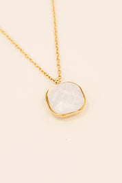 KATJA MIA OPALITE NECKLACE best gold plated tarnish and water resistant piece by Irish Jewellery brand - Lynott Jewellery