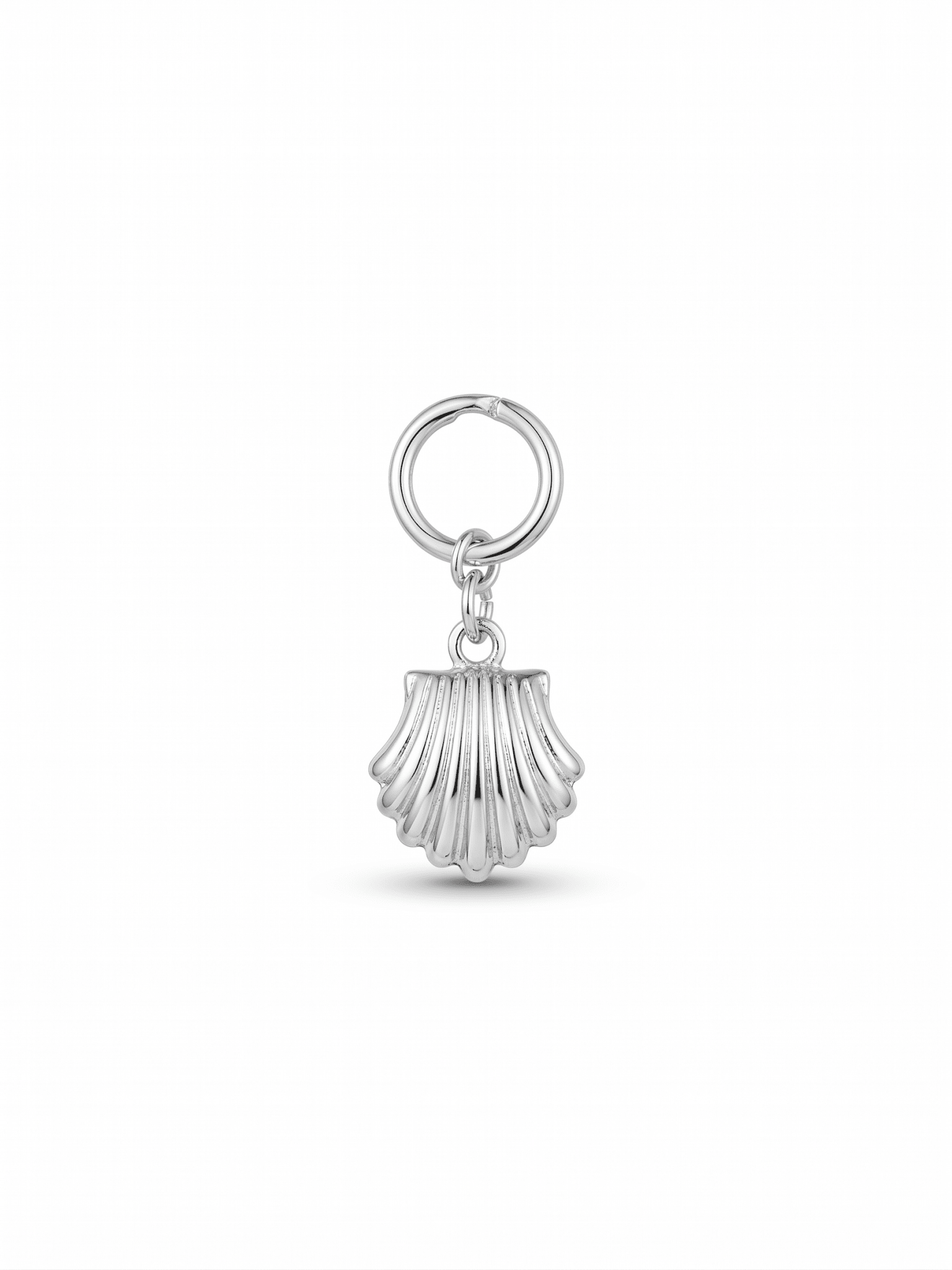 SILVER SEASHELL CHARM best gold plated tarnish and water resistant piece by Irish Jewellery brand - Lynott Jewellery