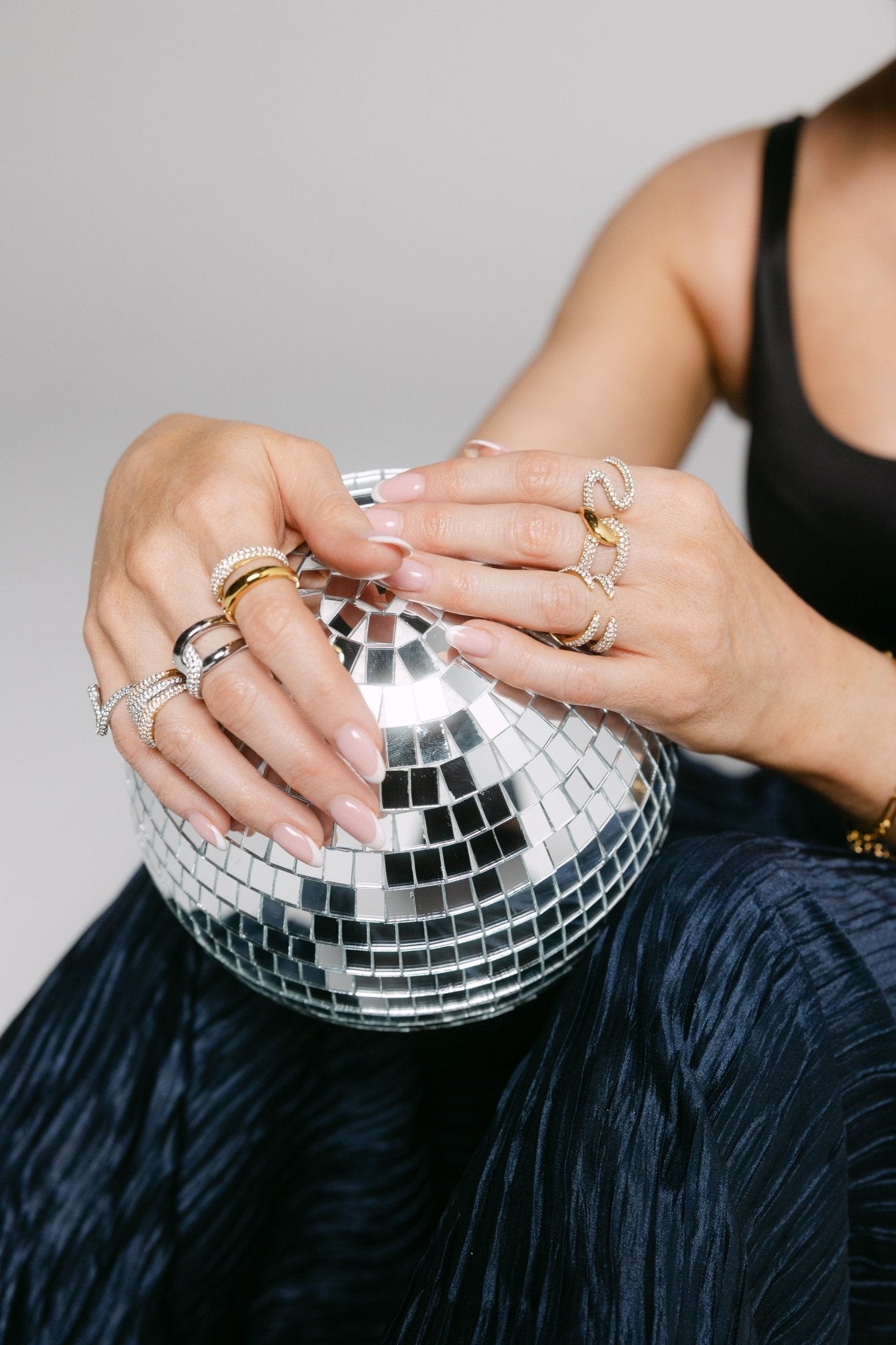 RACHEL GORRY - WILLOW ADJUSTBALE KNOT RING best gold plated tarnish and water resistant piece by Irish Jewellery brand - Lynott Jewellery