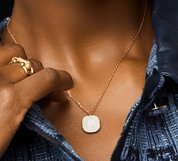 KATJA MIA OPALITE NECKLACE best gold plated tarnish and water resistant piece by Irish Jewellery brand - Lynott Jewellery