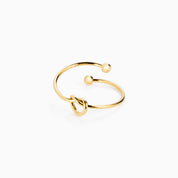 Tied Together Set best gold plated tarnish and water resistant piece by Irish Jewellery brand - Lynott Jewellery