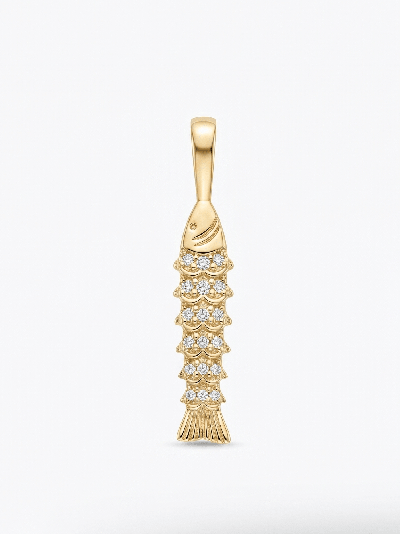 KEEP SWIMMING FISH CHARM best gold plated tarnish and water resistant piece by Irish Jewellery brand - Lynott Jewellery