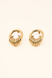 KATJA MIA MUSE EARRINGS best gold plated tarnish and water resistant piece by Irish Jewellery brand - Lynott Jewellery