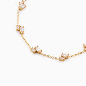 RACHEL GORRY - CHELSEA MARQUISE BRACELET best gold plated tarnish and water resistant piece by Irish Jewellery brand - Lynott Jewellery