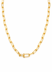 KATJA MIA LUSTRE LINK DAINTY BRACELET  gold plated tarnish and water resistant piece Irish Jewellery brand Lynott Jewellery