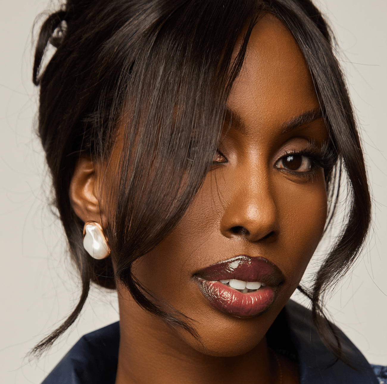 KATJA MIA OPALITE EARRINGS best gold plated tarnish and water resistant piece by Irish Jewellery brand - Lynott Jewellery