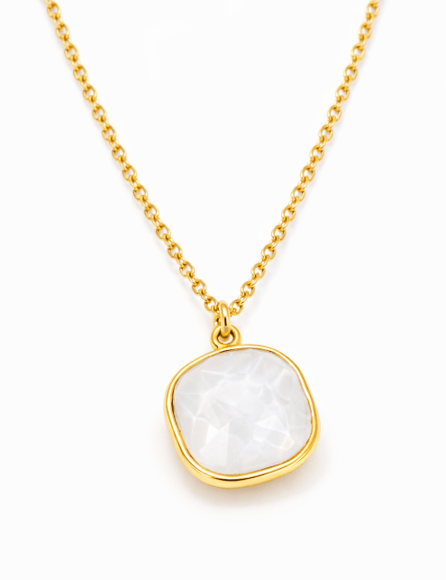 KATJIA MIA OPALITE NECKLACE best gold plated tarnish and water resistant piece by Irish Jewellery brand - Lynott Jewellery