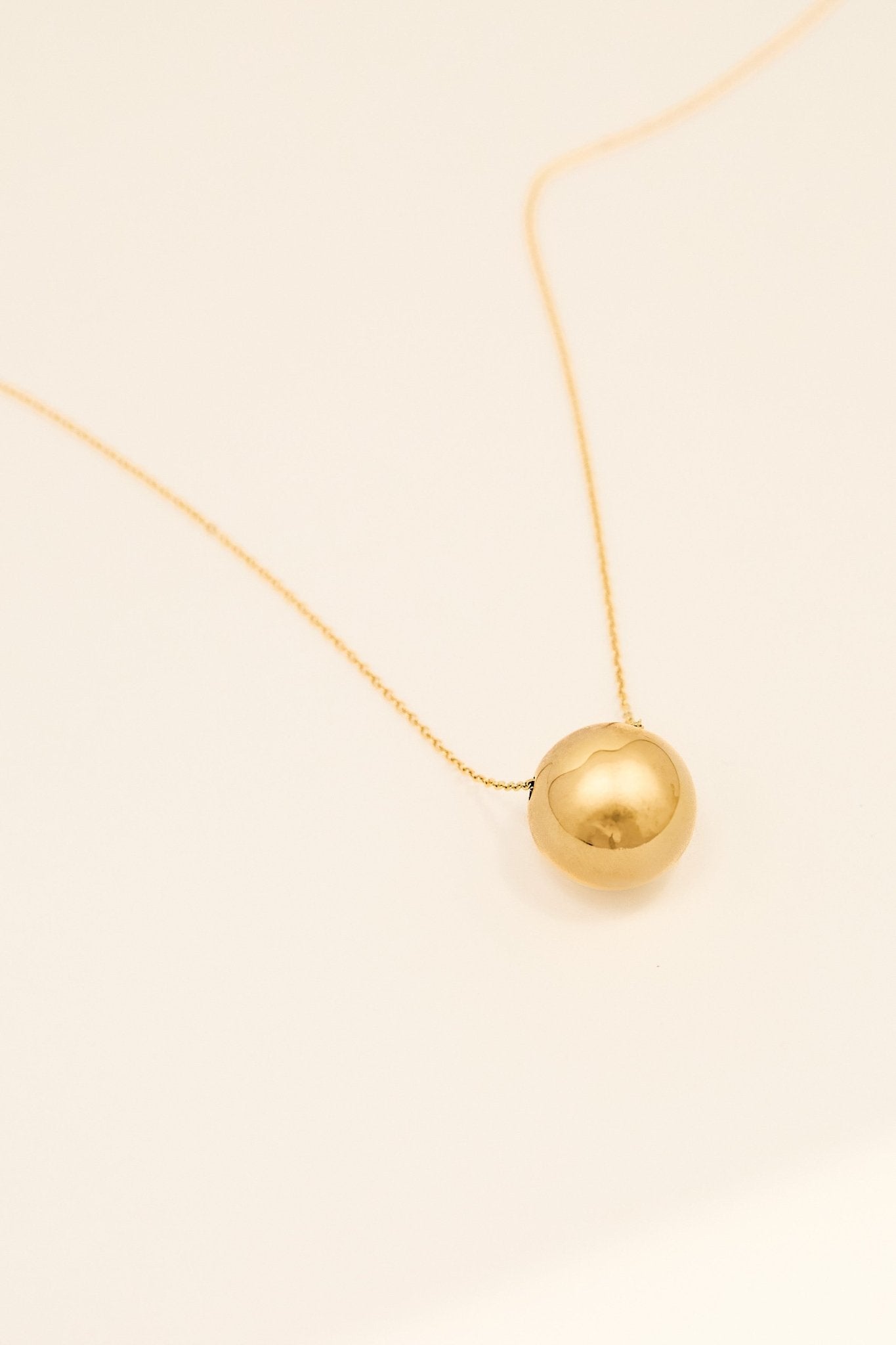 KATJA MIA FROZEN IN TIME NECKLACE best gold plated tarnish and water resistant piece by Irish Jewellery brand - Lynott Jewellery