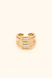 KATJA MIA MUSE RING best gold plated tarnish and water resistant piece by Irish Jewellery brand - Lynott Jewellery