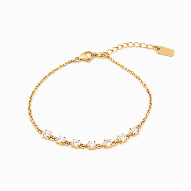 KATJA MIA ADORE ME BRACELET best gold plated tarnish and water resistant piece by Irish Jewellery brand - Lynott Jewellery