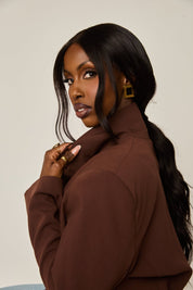 KATJA MIA ONYX SQUARE EARRINGS best gold plated tarnish and water resistant piece by Irish Jewellery brand - Lynott Jewellery