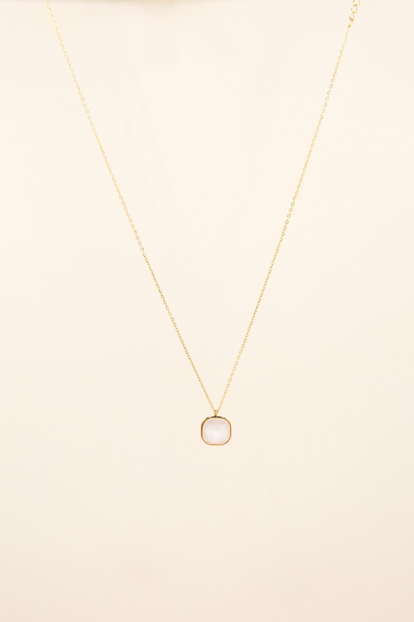 KATJA MIA OPALITE NECKLACE best gold plated tarnish and water resistant piece by Irish Jewellery brand - Lynott Jewellery