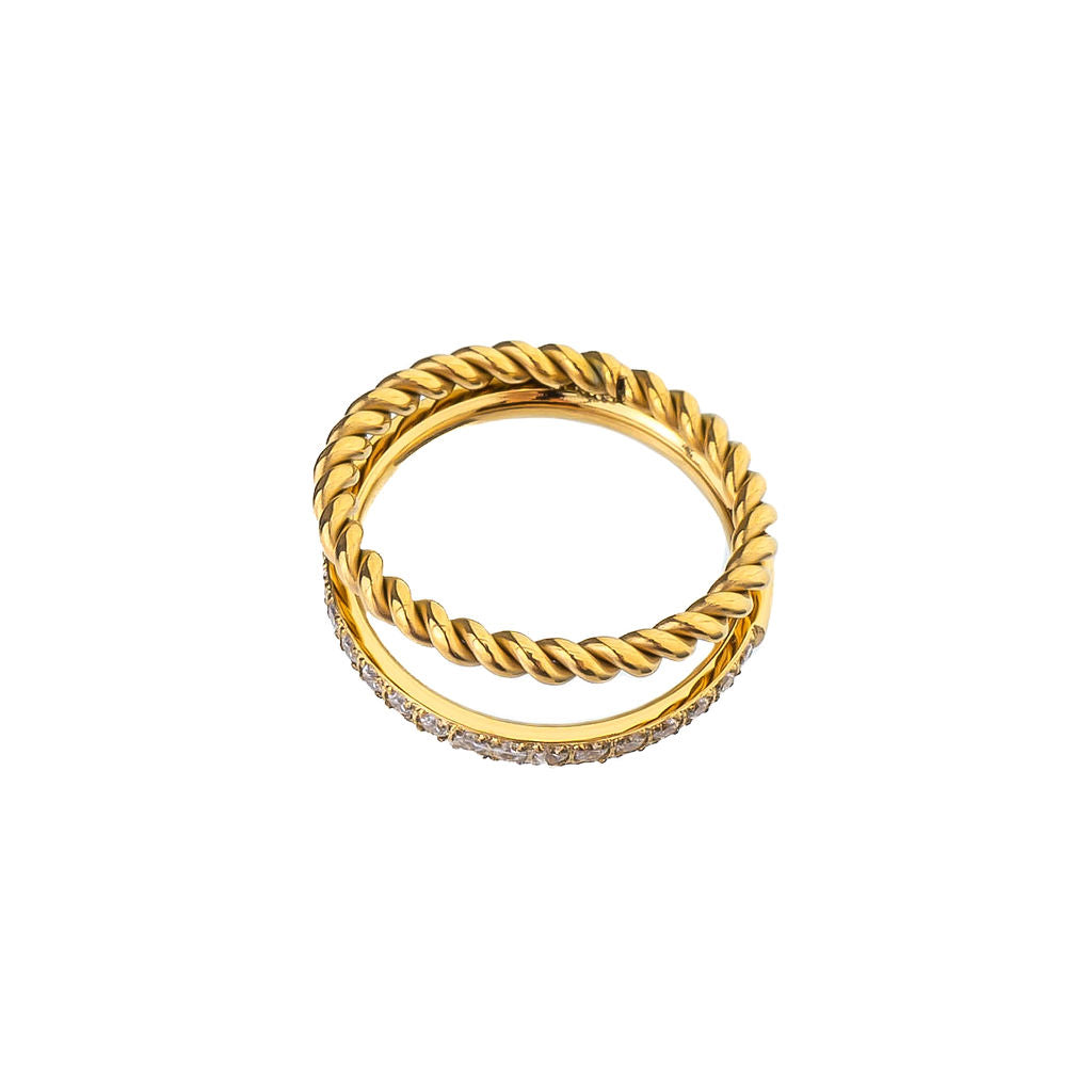 STACKING QUEEN RING