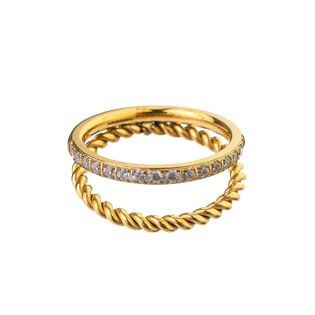 STACKING QUEEN RING